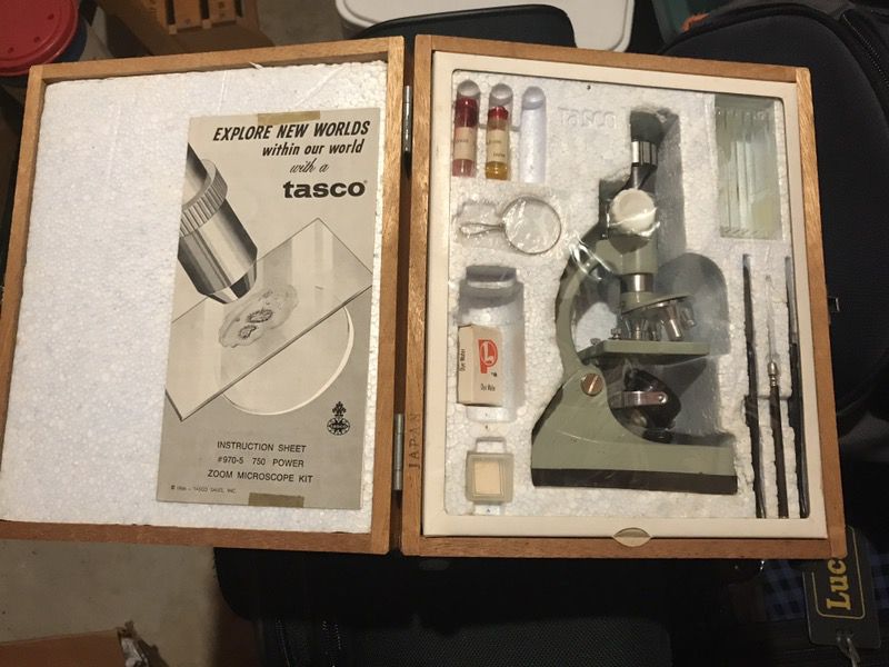 Vintage Microscope by Tasco