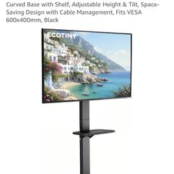Ultra Slim Floor TV Stand for 37–86 Inch TVs