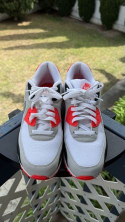 Nike Air Max 90 Infrared Mens size 10.5” works once