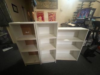 3 Bookcases