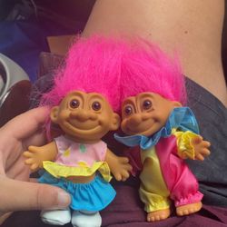 troll dolls duo
