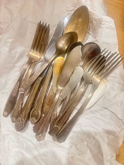 Vintage Silver-Plated Flatware Lot – Rogers, Oneida & More