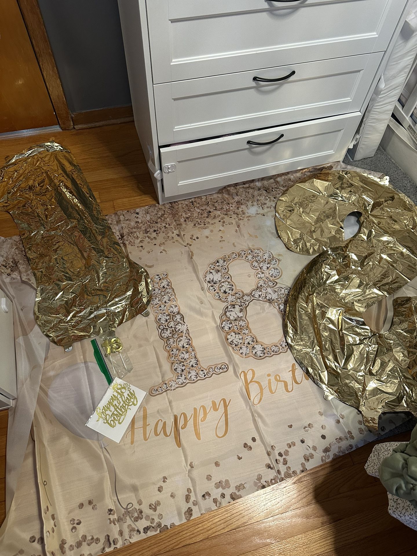 18th Birthday decorations (girl)