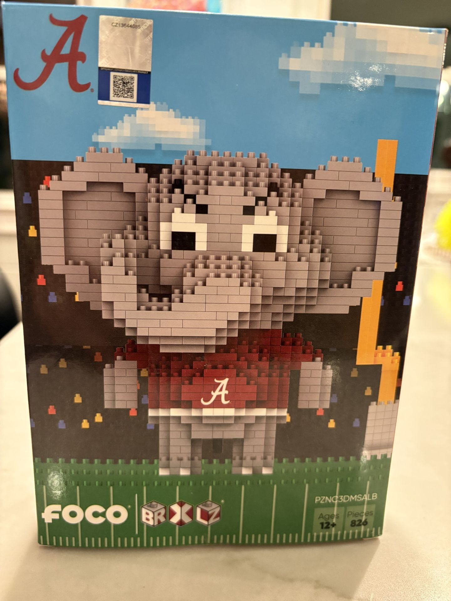 Big Al Alabama Crimson Tide BRXLZ Mascot (NIB)