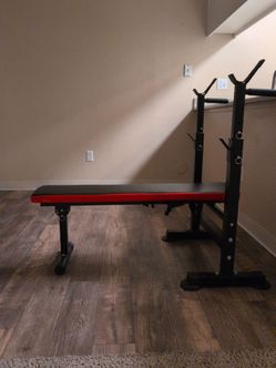 Weight Bench easy fold for storage