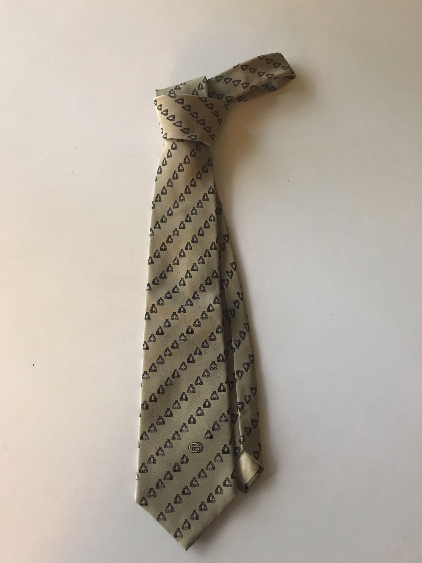 Vintage Gucci Italian Silk Necktie