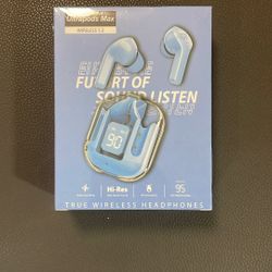 New TWS Air Earbuds Sports Wireless Earphones True Wireless Headphone Hands Free In-Ear Stereo HiFi Earbuds