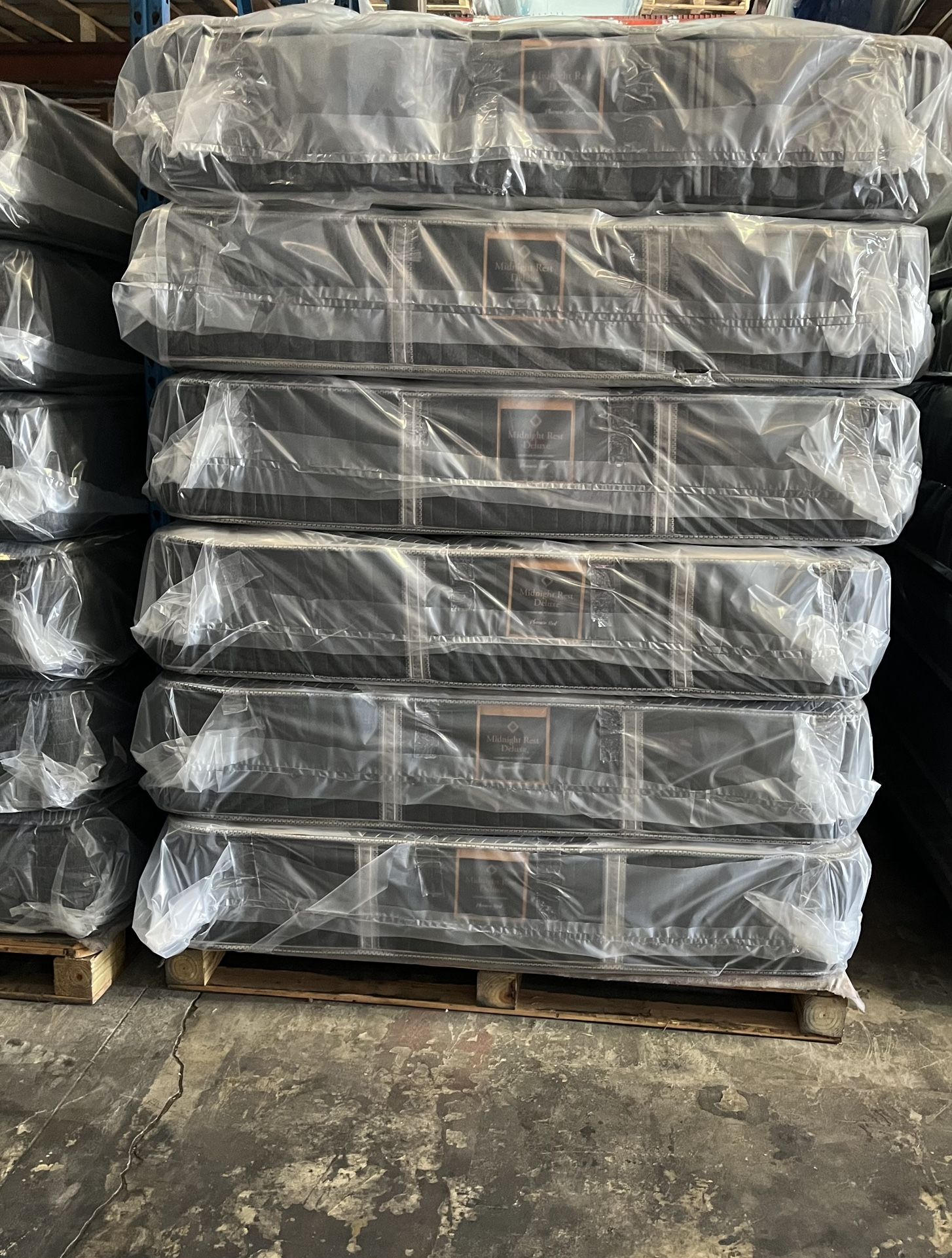 Box Springs, Queen, King, Full, Twin Sizes Available. New In Plastic. 