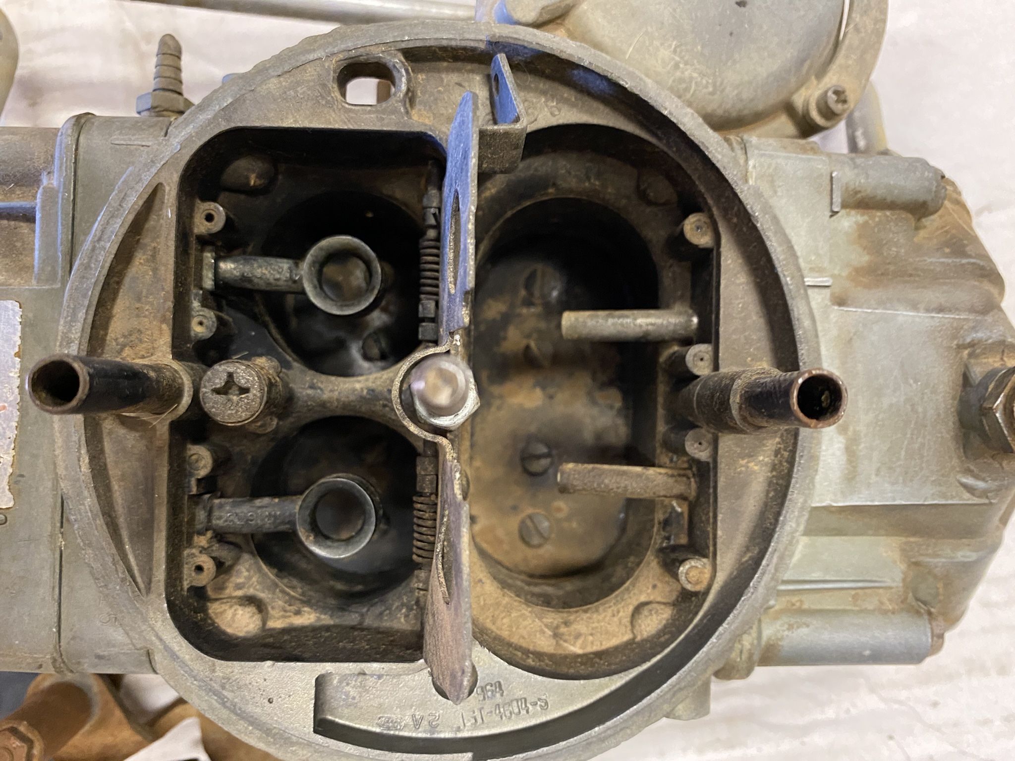 Holley 4604-S 3 Barrel Carb