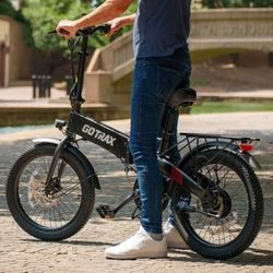 GoTrax Z4 Lite folding e-bike 25 mile range and 20mph 