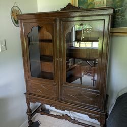 Vintage China Cabinet 