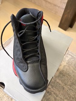 Air Jordan 13 Bred Black Red Sneaker 7.5