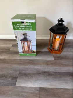 Decorative ladder 24” LED candle