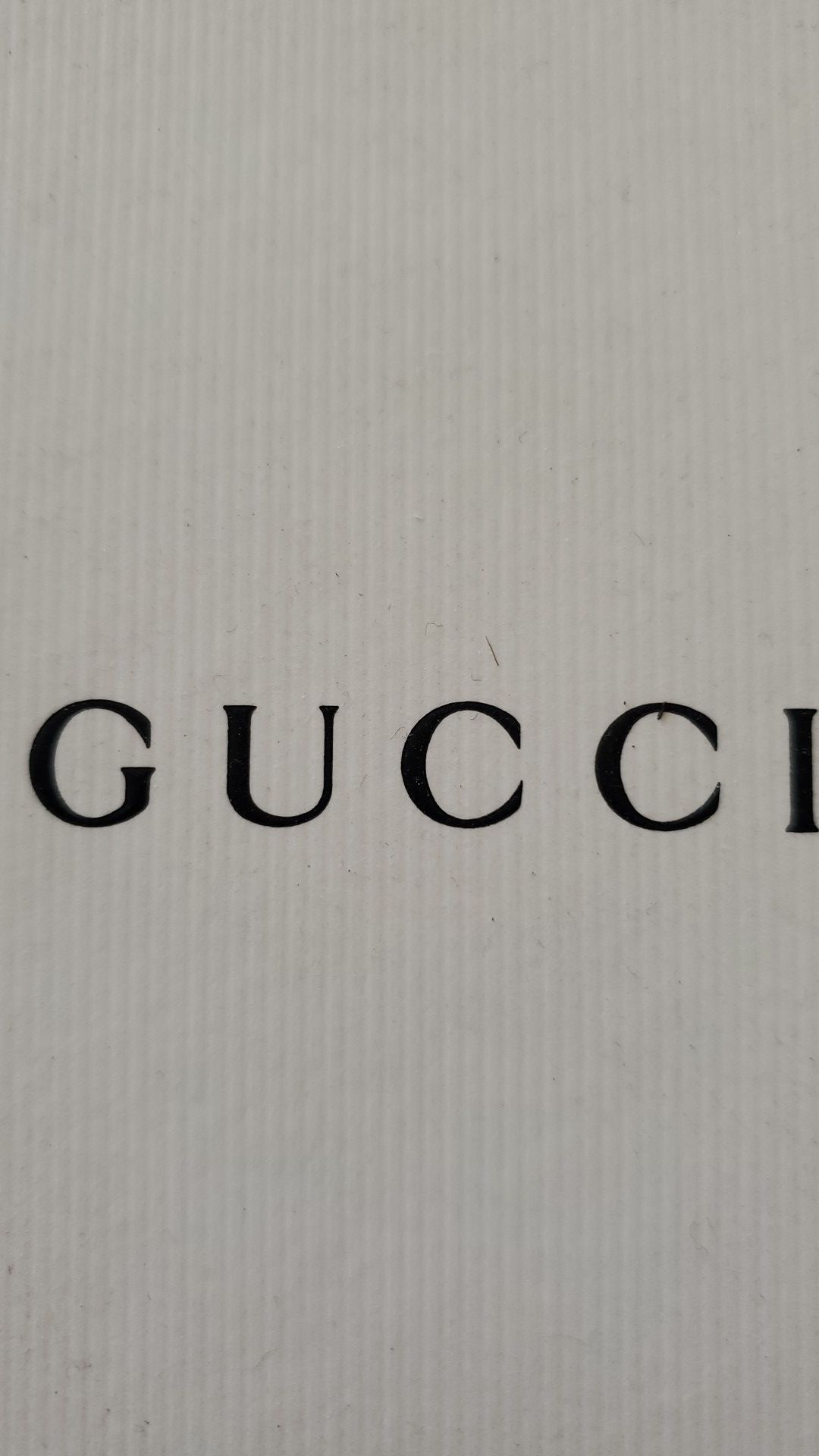 Perfect GUCCI BOX, with shoe bags, never been used.