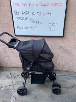 Pet Gear No-Zip Entry Pet Stroller