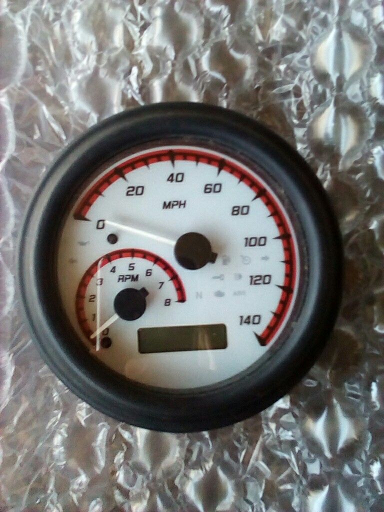 Dayton mvx - 2002 -wr-k motorcycle car go-kart speedometer RPM gauge cluster
