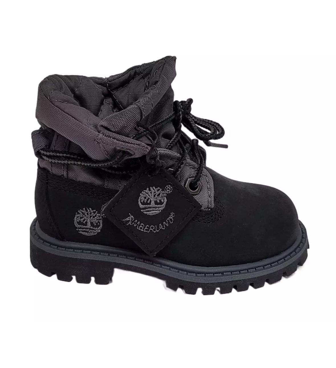 Timberland Toddler Roll Top Suede Boots Size 6.5M