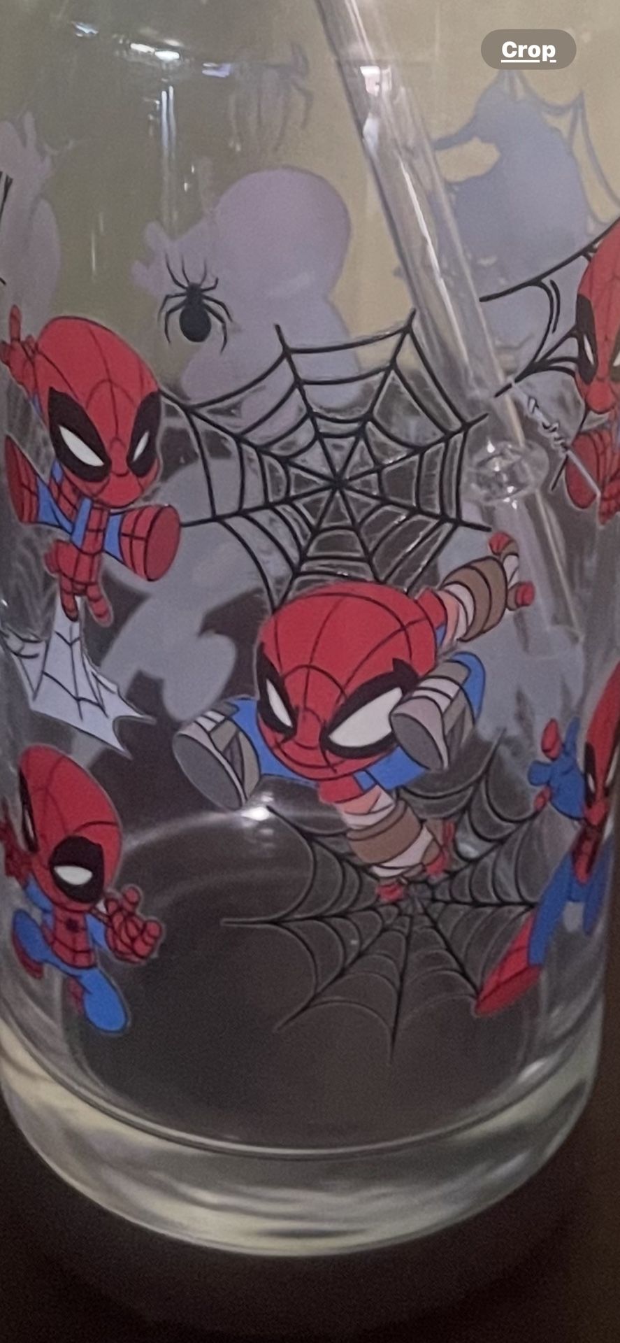 Spiderman Glass Cup