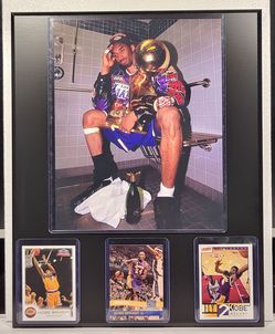 Kobe Bryant 1st championship plaque