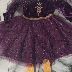 GIRL DRESS COSTUME W SHOES 5T