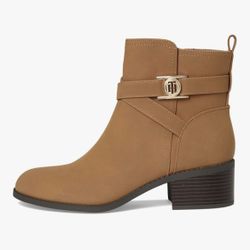 Tommy Hilfiger Medium Natural Ankle High Boots TWDAZNI-R - Women Size US 11- New