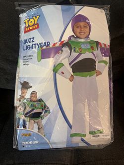 toy story buzz costume size toddler 3t-4t