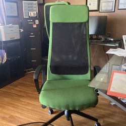 Office Chair, Green