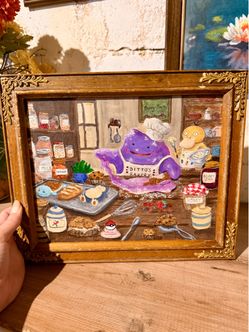 Ditto’s Bakery Original Acrylic Painting