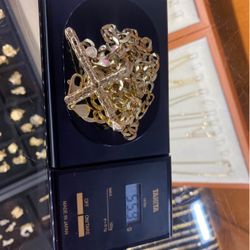 14k Good Chain And Bracelet 