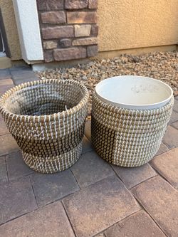 Basket Planter Plant Pots