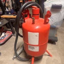 Sand blaster and medium