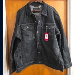 Men's Levi's Denim Jacket XL Black Flex

Stretch