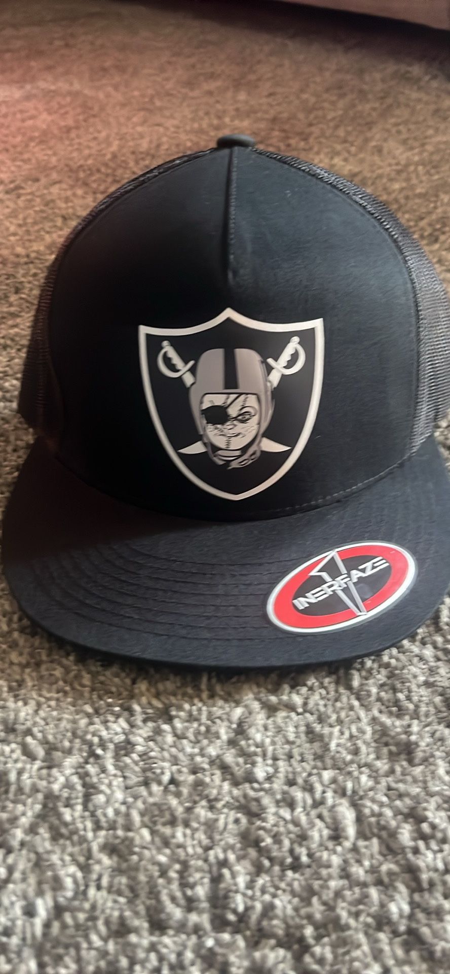 “ Chucky Raider” Las Vegas Raiders Trucker Mesh Hat