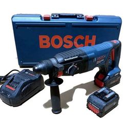 BOSCH GBH18V-26DK24-RT 18V EC Cordless SDS-plus 1" Rotary Hammer Kit 