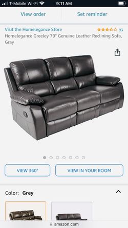 Recliner Sofa