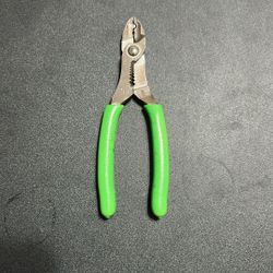 Snap on mini pliers green OBO