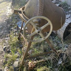 Cement, mixer, needs motor