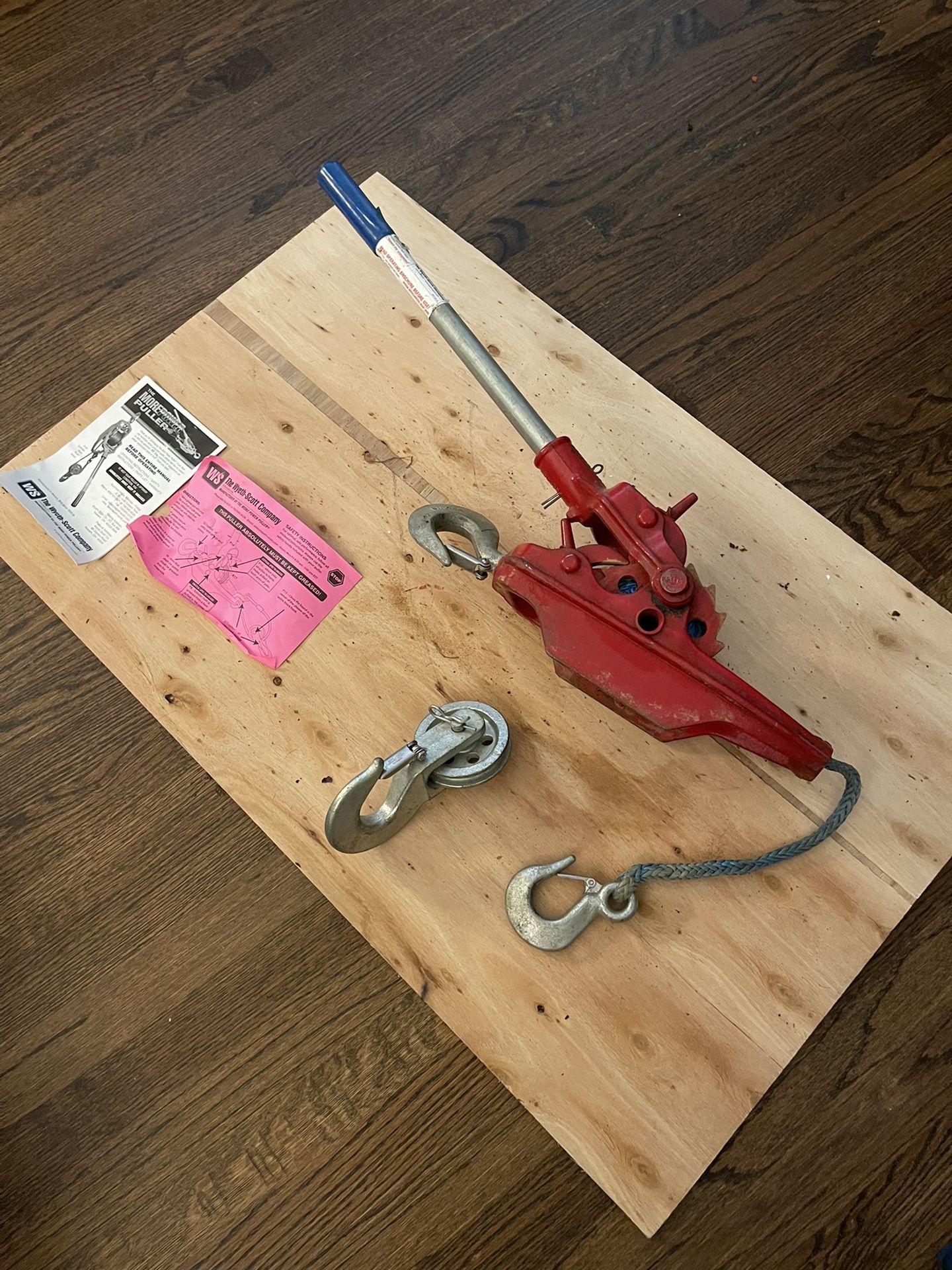 Wyeth Scott 3 ton more power puller