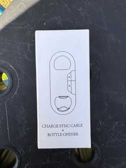 Charge Sync Cable + Bottle Opener