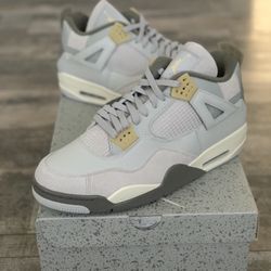 Size 13 Men’s Jordan 4 Retro SE Craft Photon Dust