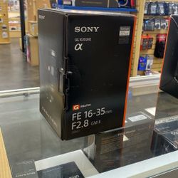 Sony FE 16-35mm F2.8 GM II Lens
