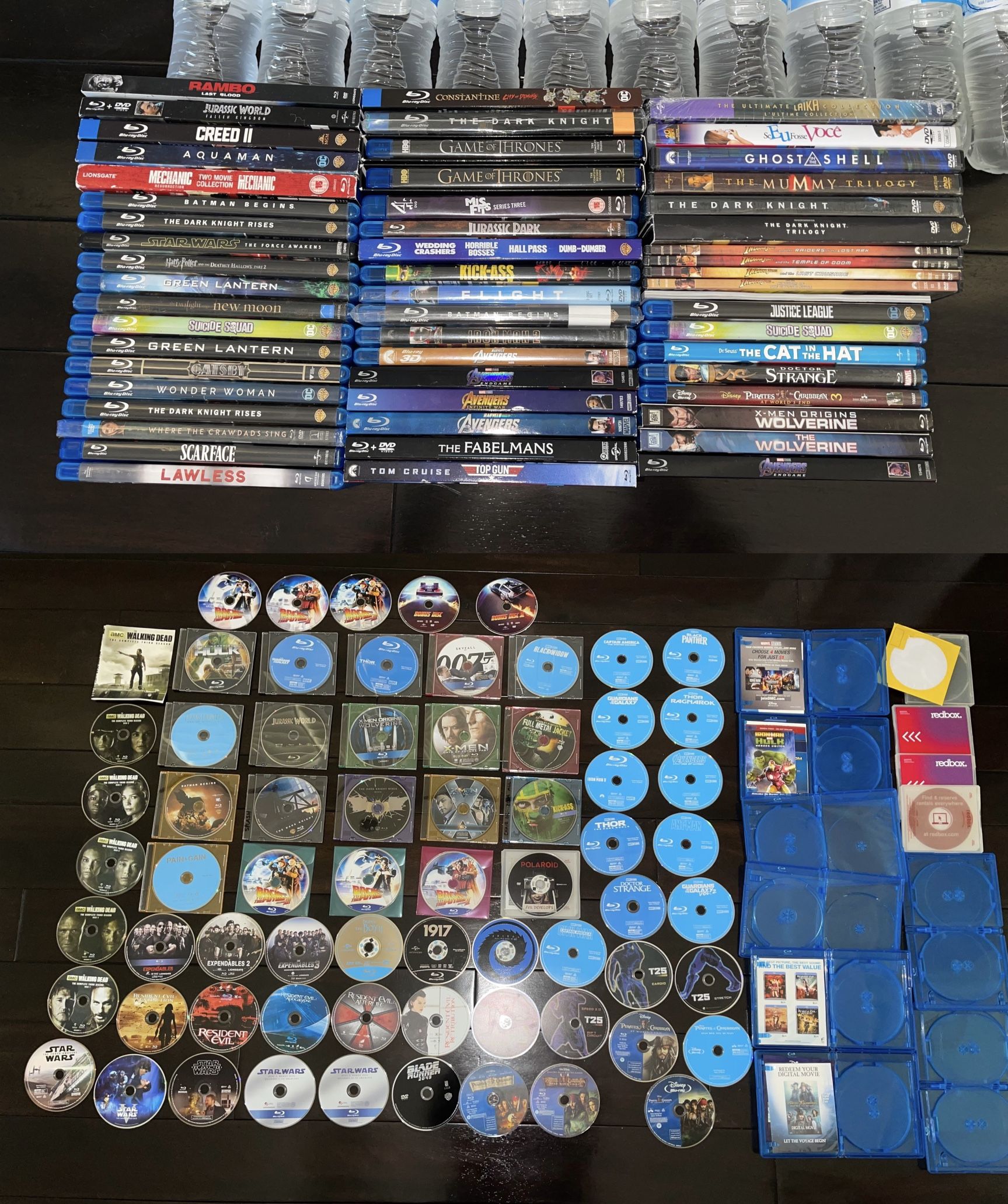 Blu-Ray Lot of 100+ Disney, Marvel, DC - Great Action Movies
