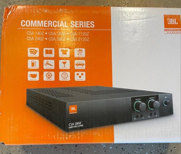Brand New JBL 2 Channel Amplifier