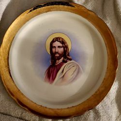 Eastern China Company Of NY Jesus Decorative Collectable Plate