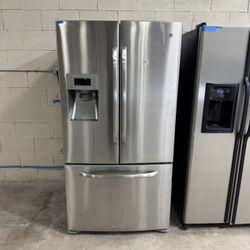 Ge French Door Bottom Freezer Refrigerator 