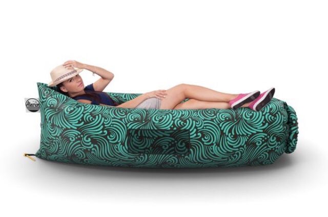 Inflatable Lounger Chair Air Couch - Outdoor Hangout Lazy Bag, Large Hammock Bed, Floating Self Inflating Sofa for Pool, Camping, Beach