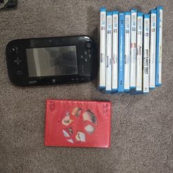 Wii U Game Pad And Games