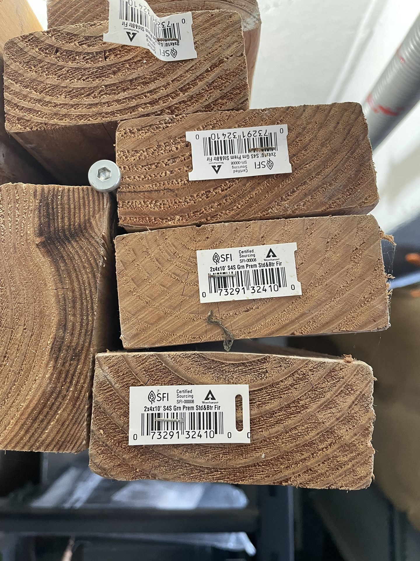 2 x4 x 10 Lumber 