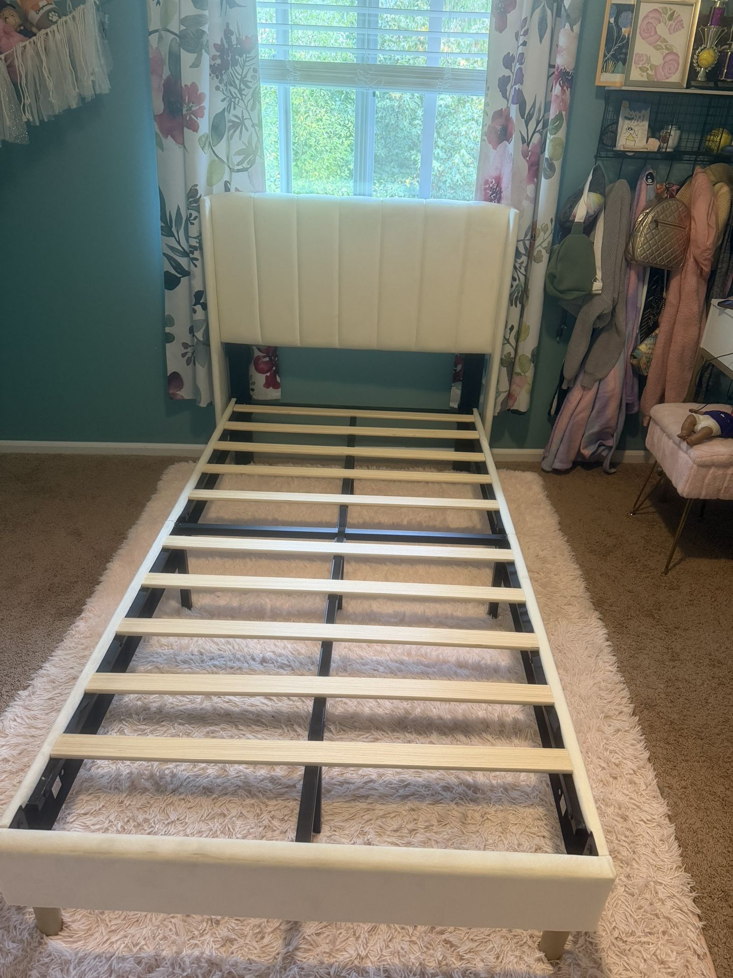 Twin Upholstered Headboard / Bed