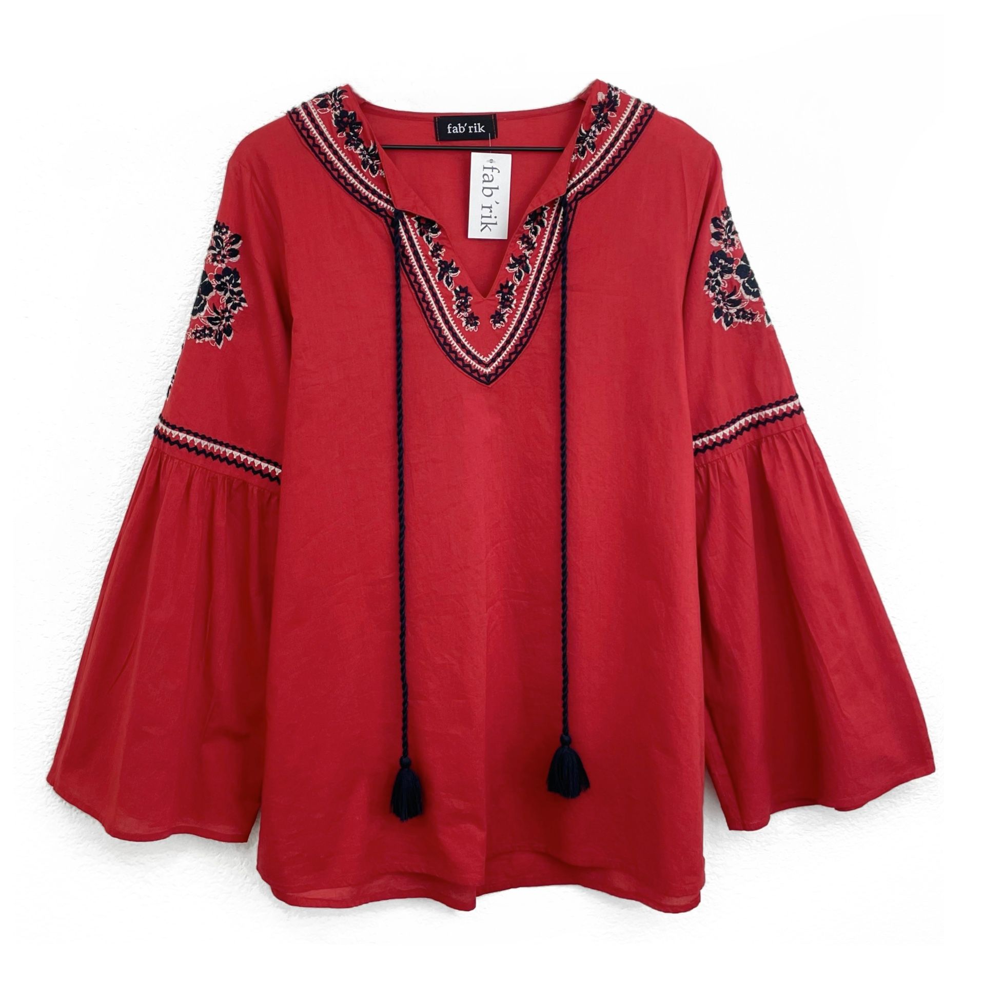 NEW! Boho Peasant Embroidered Tunic